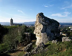 Gerona: Spain. Girona City Walls