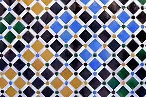 Generalife: Spain. Granada. Courtyard of Arrayanes
