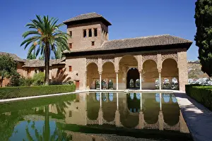 Generalife: Spain. Granada. Partal Gardens