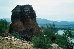 Banyoles: Spain. Iberian settlement of Castellet de Banyoles