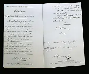 Constitutions: Spain. Kingdom of Alfonso XII. Constitution of
