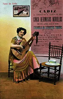 Jan16: Spain - A Lady from Cadiz