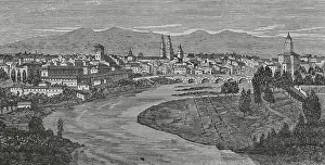 Rioja: Spain, Logrono. General view of the city