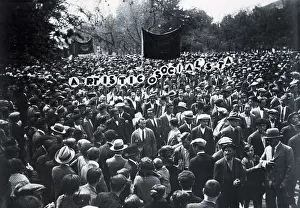 Madrilian: SPAIN. Madrid. Spain. 1st May Demonstration