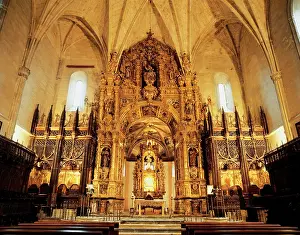Saviour: Spain. Monastery of Holy Saviour of Ona. Altarpiece