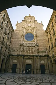 Monistrol: SPAIN. Monistrol de Montserrat. Monastery of
