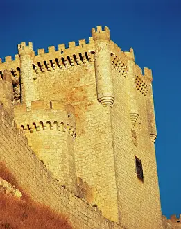 Homage: Spain. Penafiel. Castle