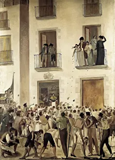 Manresa: Spain. Peninsular War (1808-1814). Distribution
