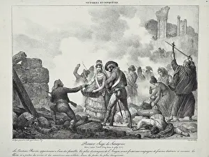 Saragossa: Spain. Peninsular War (1808-1814). First Siege
