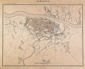 Saragossa: Spain. Peninsular War (1808-1814). Second siege