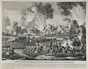 Saragossans: Spain. Peninsular War (1808-1814). Siege and