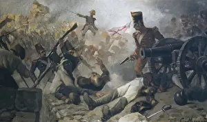 Barretina: Spain. Peninsular War. Siege of Girona (1809). Defence
