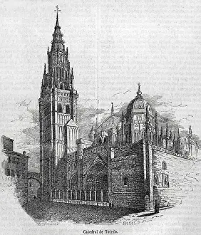 19th Century: Spain. Primate Cathedral of Saint Mary of Toledo
