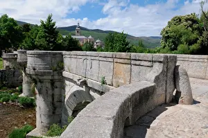 Sierra: Spain. Rascafria. Bridge of Forgiveness. Built in 1302 to by