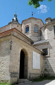 Sierra: Spain. Rascafria. Monastery of El Paular. Carthusian monaste