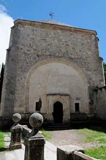 Sierra: Spain. Rascafria. Monastery of El Paular. Carthusian monaste