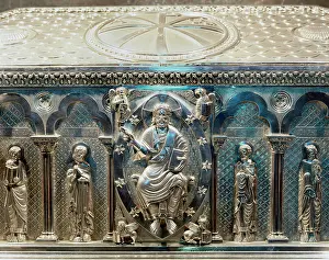 Relics: Spain. Santiago de Compostela. Cathedral. The silver coffer
