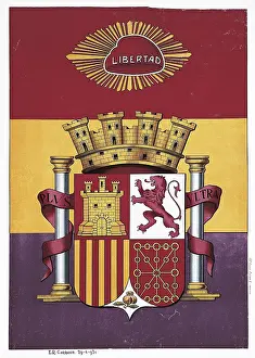 Archivo: Spain. Second Republic (1931-1936). Flag and