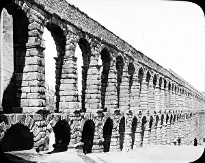 Acqueduct: Spain - Segova, The Roman Aqueduct