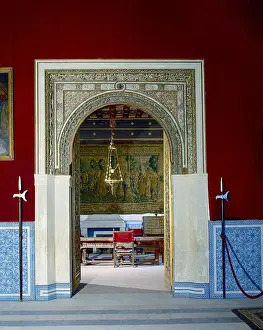 Institucin: SPAIN. Segovia. Alcazar (castle). Philip II's office