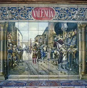 Valencians: SPAIN. Sevilla. Spain Square. Spain. Crown of