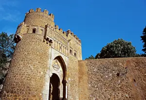 Gatehouse: Spain, Toledo. Puerta del Sol (Sun Gate), 14th century