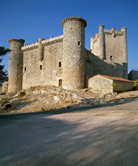 Castile La: Spain. Torija. Castle. Built by the Templars in 11th