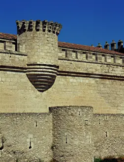 Cueva: Spain. uellar. The Castle of the Dukes of Alburquerque or