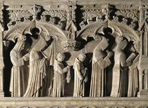 Humane: SPAIN. Vimbodi. Monastery of Poblet. Detail of