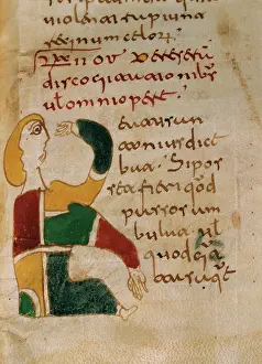 Parchment: Spain. Visigothic. Miscelanea Patristica. Parchment. 938. Vi