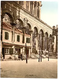Diocletians: Spalato, Diocletian's Palace, the Peristyle, Dalmatia, Austr