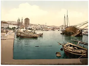 Dalmatia: Spalato, the docks, Dalmatia, Austro-Hungary