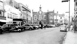 Spalding: Spalding, Market Place c1960