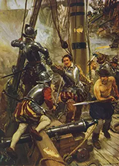 Grenville: SPANIARDS SINK REVENGE