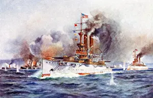 Santiago: Spanish-American War, 1898. Destruction of the