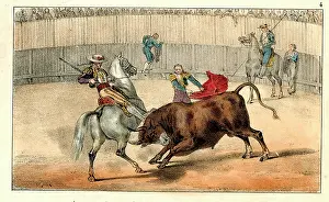 Bullfighting: Spanish bullfighting - attack
