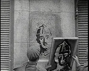 Stencil: Spanish Civil War