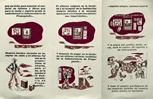 Monistrol: Spanish Civil War. Leaflet explaining how to