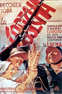 Sustain: SPANISH CIVIL WAR POSTER