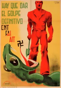 Defeating: Spanish Civil War poster