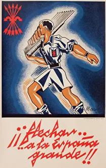 Falangist: Spanish Civil War poster