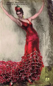 Montero: The Spanish dancer Maria Montero, 1920s
