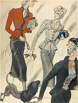 Daywear: SPANISH FASHIONS 1937