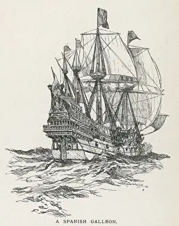 Sailed: Spanish Galleon circa 1580