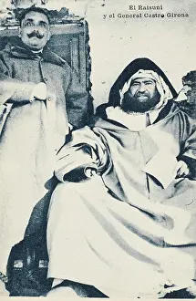 Spanish General Castro Girona and Raisuli