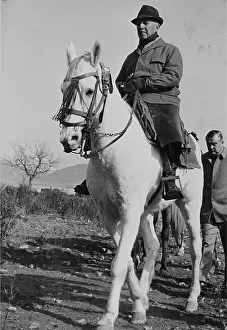 Dictators: The Spanish general and dictator Francisco Franco