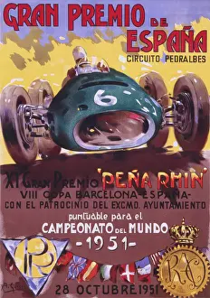 Motorsport: Spanish Grand Prix poster