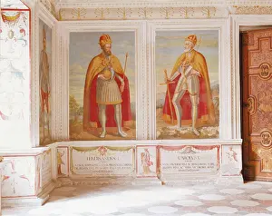 Ambras: Spanish hall in the castle Ambras