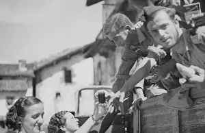 Irun: Spanish Legionnaires during the combat around Irun, 1936