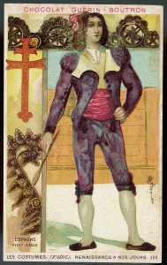 Cummerbund: SPANISH MAN 18C BULLFIGH